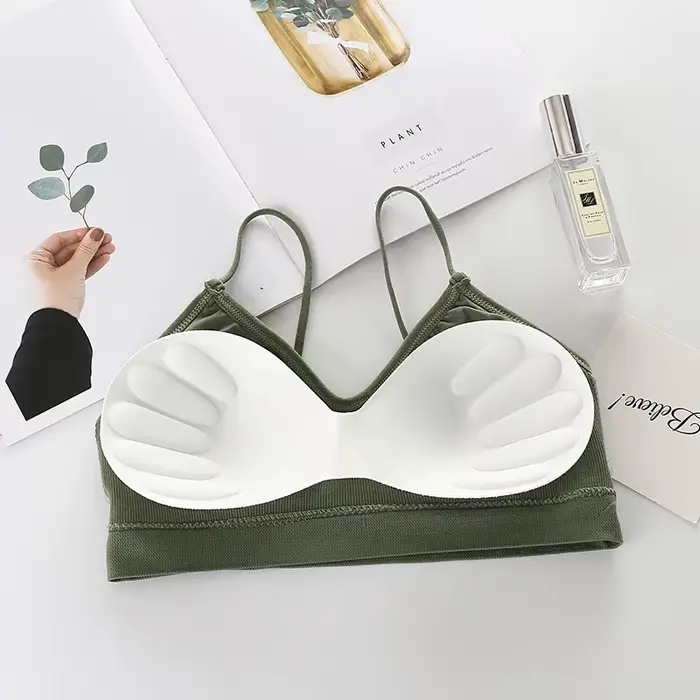 Soutien-gorge de sport dos nu pour femme, séchage rapide, élastique, rembourré, col en V, lingerie sexy, couleur unie, fitness, yoga, respirant