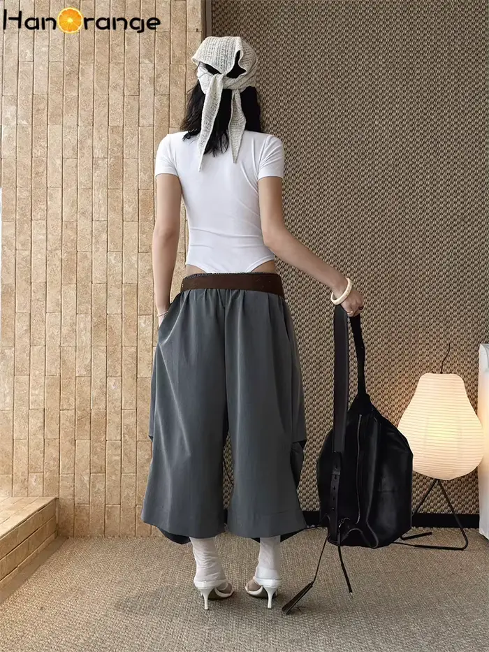 Jar/Leto Tričko Body pre Ženy Trendové s Vysokým Strihom a Zúženým Pásom Krátke Rukávy Slim Strih Biela/Čierna/Hlboká