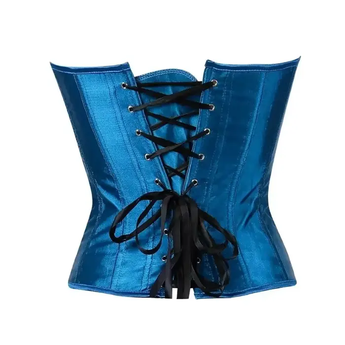 Vintage bustier z polyesteru a elastanu s perím, pre ženy, gotický štýl, každodenná móda, špeciálne príležitosti ,,HTML