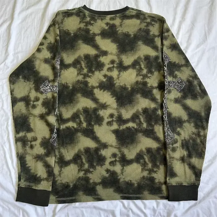 Y2k gothique Grunge croix crâne imprimé T-shirt pour femmes automne à manches longues 90s E fille Vi