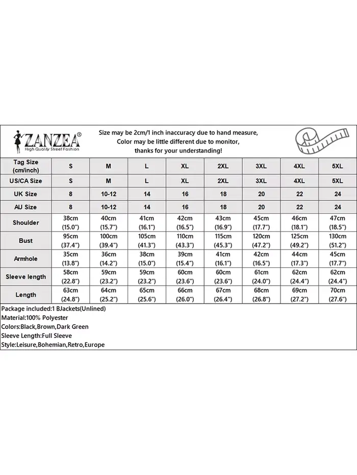 ZANZEA mode automne à manches longues solide coupe ajustée manteaux Vintage femmes vestes de travail