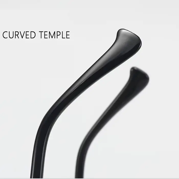 Lunettes de soleil ovales sans cadre, nouvelles lunettes de soleil rétro, tendance, Style Concave, H