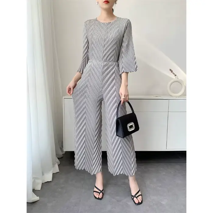 Nouvelle collection Printemps 2026 : Ensemble 2 pièces pour femme, fait main, comprenant un haut T-s