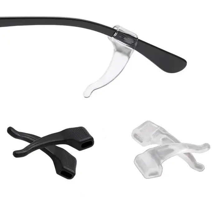 Support de crochets d'oreille antidérapants en Silicone, 40 pièces, pour lunettes, supports de reten