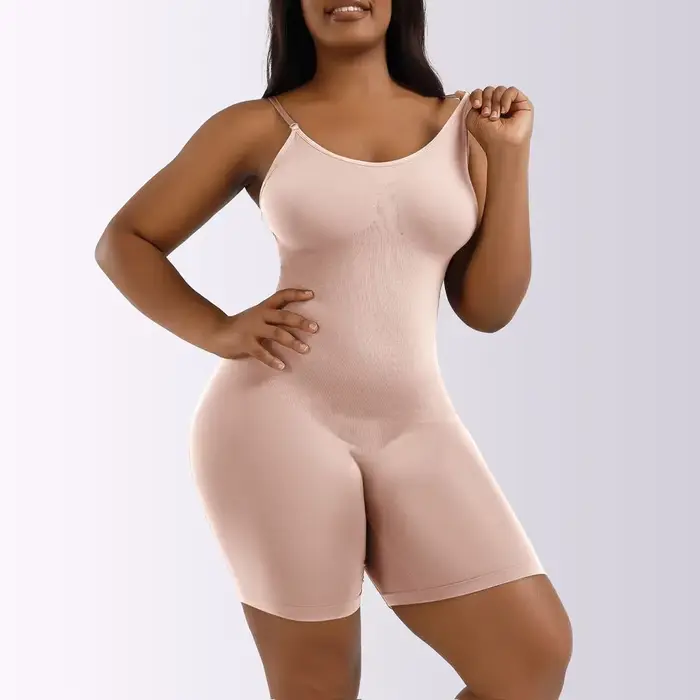 body Shapewear pre ženy v polyamide, fitness súprava, pevná kompresia, nastaviteľné popruhy, ideálne pre všetky príležitosti a špeciálne darčeky