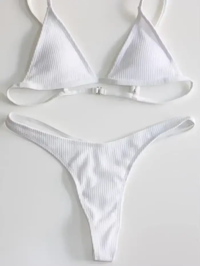 BanRibTanga-Brazílske bikiny pre ženy, sexy plavky, tanga nohavičky, zárezy, na plávanie, 2025