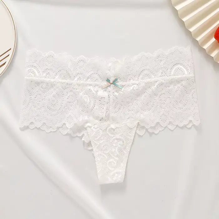 Vysoko pasované bavlnené nohavičky pre ženy, dámske spodné prádlo, sexy tangá, čipkové nohavičky, spodná bielizeň, KNUNICEF