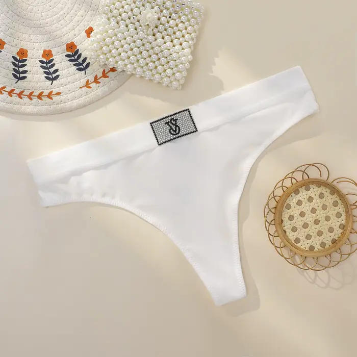 Sexy spodná bielizeň VS pre ženy, bezšvíkové čipkové nohavičky, pohodlné a priedušné žabky, vysoko pasované spodné prádlo Victoria's Secret