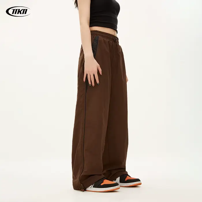 Dames Nohavices Décontractées Oversized Pour Sports Et Mode Y2K Hip Hop Occasions Spéciales
