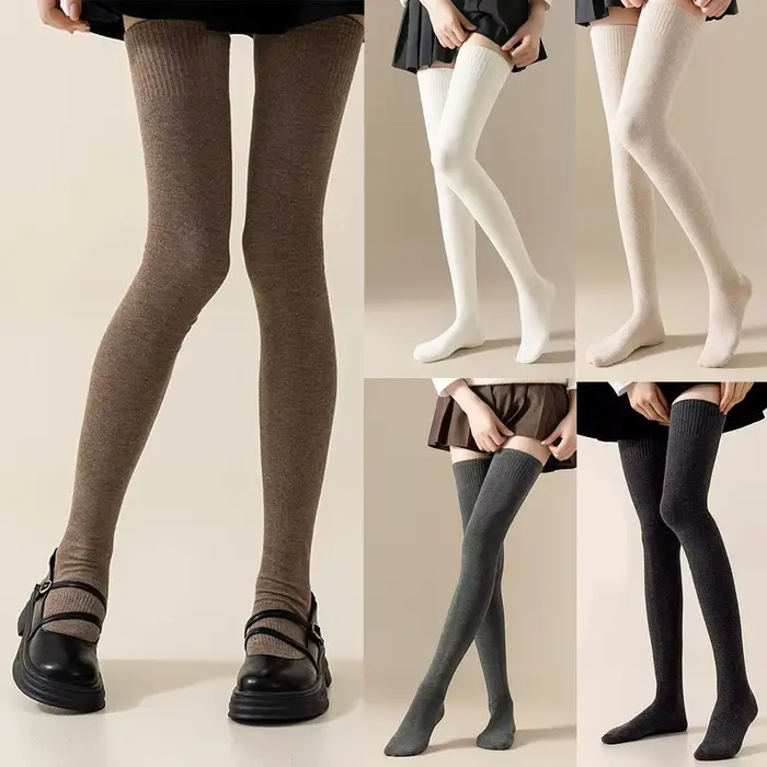 Dlhé zimné ponožky pre ženy