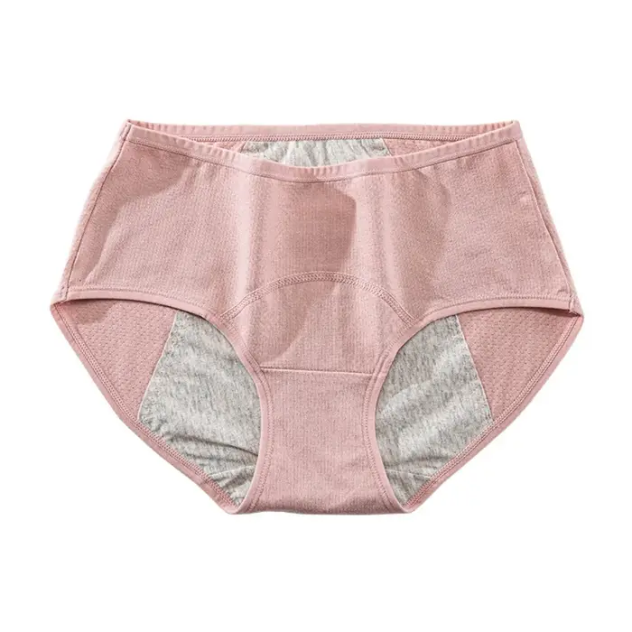 Culottes menstruelles en coton, 3 couches, imperméables, respirantes, physiologiques, haute élastici