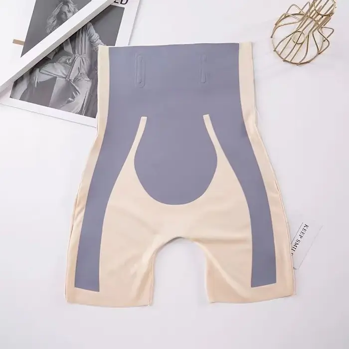 Boxer taille haute sans couture pour femmes, culotte de contrôle du ventre, levage des hanches, mode