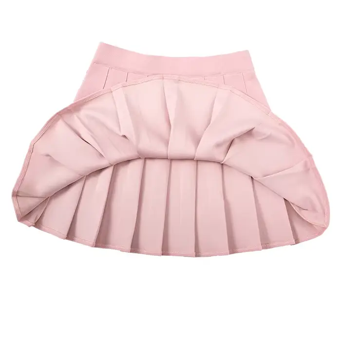 Sans Shorts femmes jupes taille haute a-ligne femme jupe plissée mode d'été femme Mini Harajuku dame