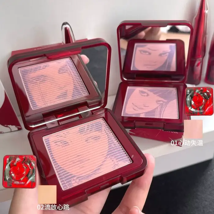 Little Ondine krémová lícenka plávajúci tieň púder Blush rozjasňuje prírodu dlhotrvajúca