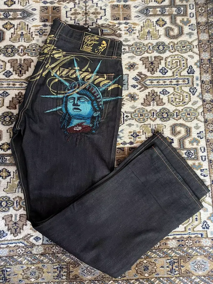 Ročník Harajuku Y2K džínsy pre ženy špeciálne príležitosti americký štýl všestranný ľahký roztiahnuteľný Denim