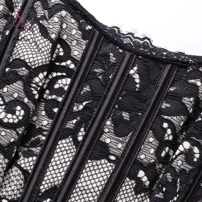 Sexy korzet bustier, luxusný a elegantný korzet pre ženy