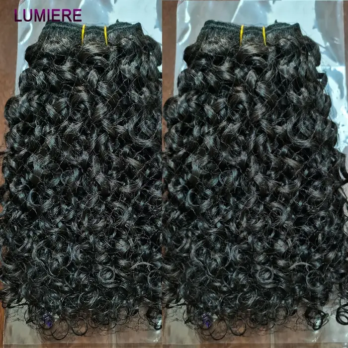 Pas cher vierge brut 30 pouces birman Pixie rebondissant bouclés paquet affaire 100% cheveux humains