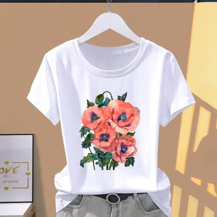 tunique féminine modal streetwear pour femmes junior été printemps ```