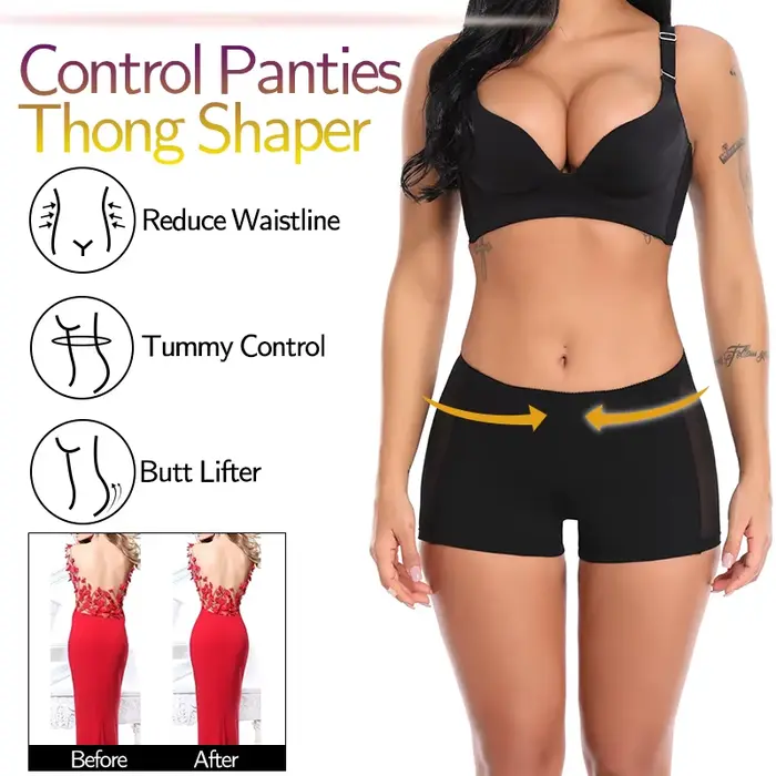 Femmes Sexy bout à bout culotte hanche rehausseur corps Shaper Sexy cul Push Up culotte ventre contrôle sous-vêtements ouvert hanche slips