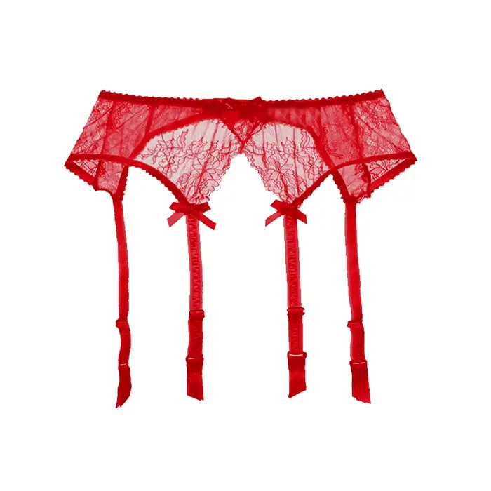 Sexy čipkovaný podväzkový pás pre ženy