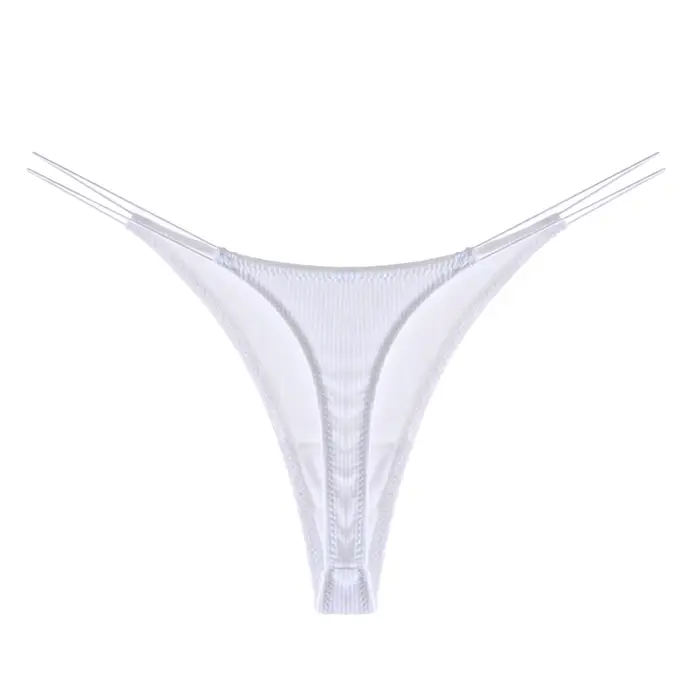 Y2k G Tangá nohavičky pre ženy jednofarebné spodné prádlo Sexy nízky pás žabky denné použitie pre ženy bavlna spodná bielizeň bikiny