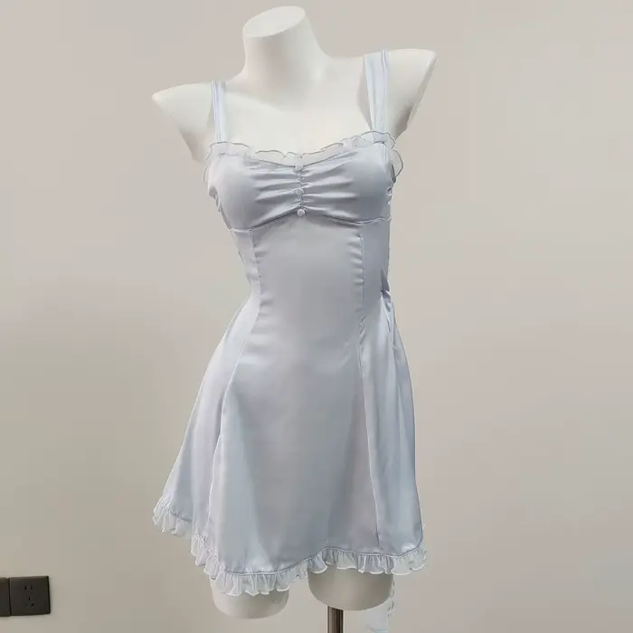 Mäkké nočné košele Sexy nočná košeľa pre ženy Lingerie spodná bielizeň súkromná izba ramienka