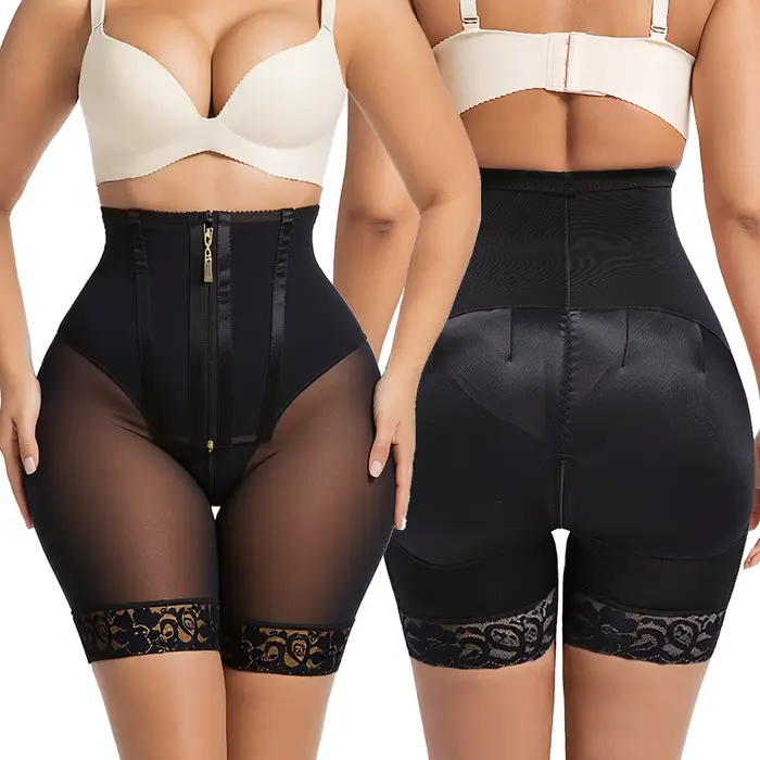Vysoký pás štíhlosti nohavičky Shapewear kolumbijské opasky telo Shaper žena reduktor Korzet brucho kontrola Šortky
