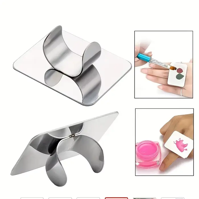 Makeup Mixing Palette s kovovou špachtličkou na podkladovú bázu