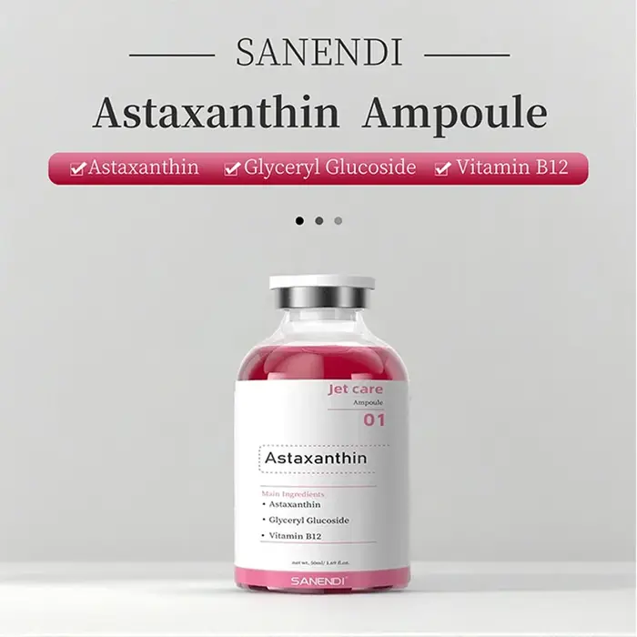 SANENDI – sérum pour la peau du visage, Ampoules hydratantes et éclaircissantes, soin avec Astaxanth