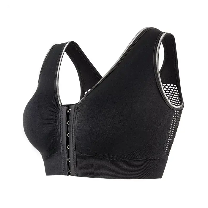 Soutien-gorge de sport Push Up pour femmes, ajouré, grande taille, rembourré, sans fil, Bralette Sex