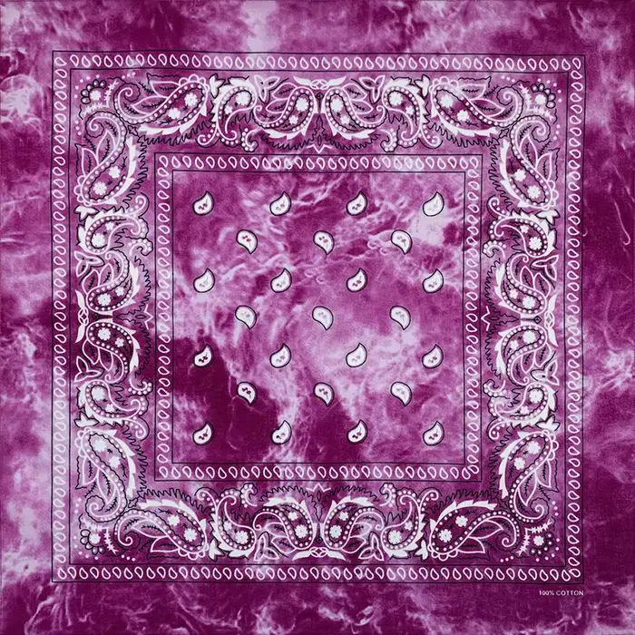 Nový dizajn kravata farbenie kešu Paisley Hip Hop 100% bavlna štvorec Bandana šál unisex čelenka darčeky pre mužov