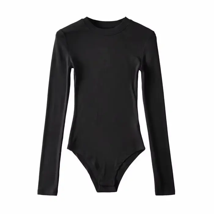 Sexy body s dlhými rukávmi pre ženy