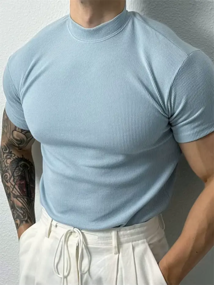 Triquet man jarné leto športový jesenný pohodlný polyester Cliffordlenox pre fitness relaxáciu a spoločenské príležitosti