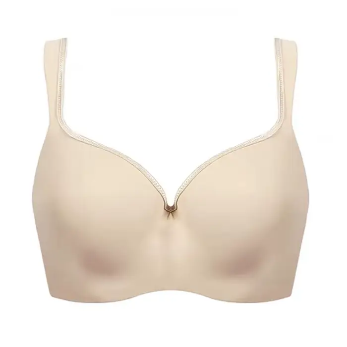 Soutien-gorge push-up à armatures pour femmes, balconnette sans couture, soutien légèrement rembourr