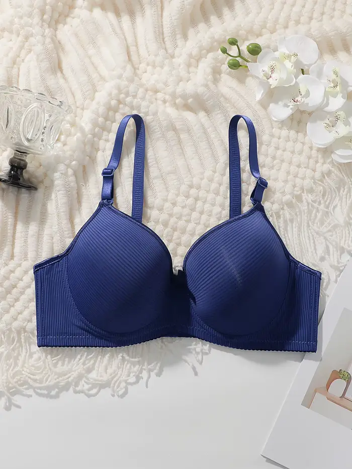 Sous-vêtements multicolores à armatures, grande taille, sans armatures en acier, soutien-gorge quatr