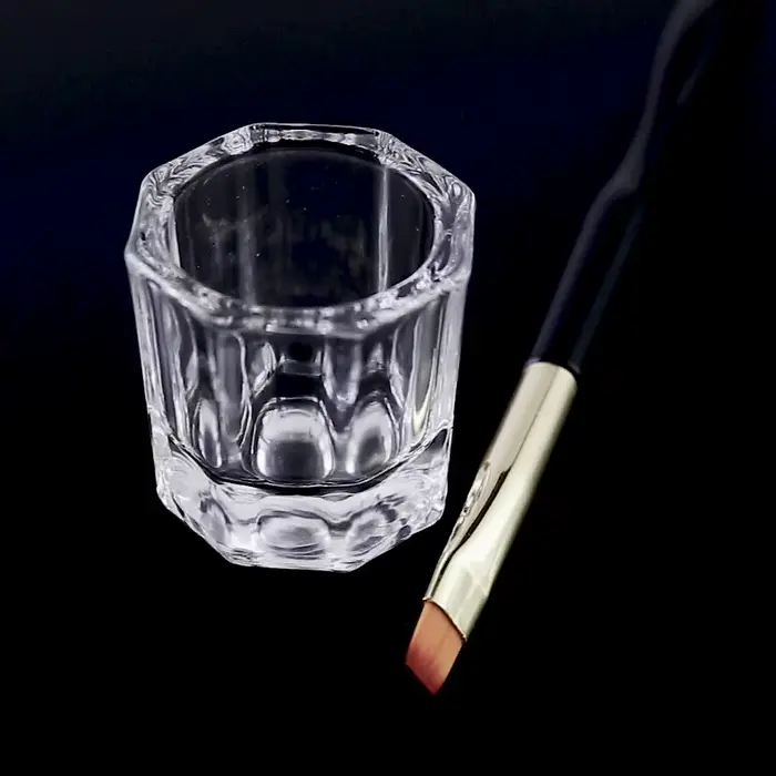 Mini priehľadný akrylový kryštálový pohár