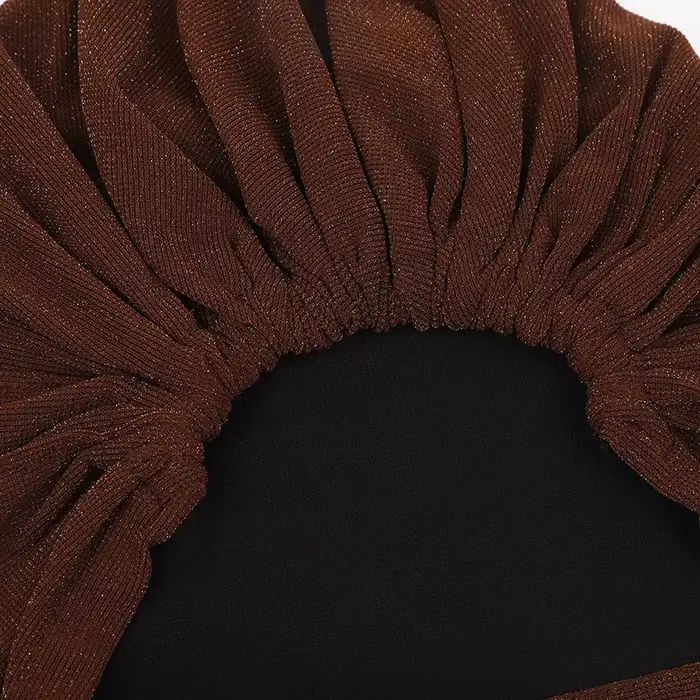 Letné diamantové turbany čiapky pre ženy elastické obalenie hlavy Čiapka moslimský Hidžáb