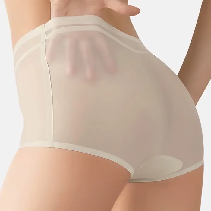 Culotte invisible et ultra-fine pour femmes élégante lingerie transparente sous-vêtements invisibles séchage rapide et respirante pour toutes les occasions