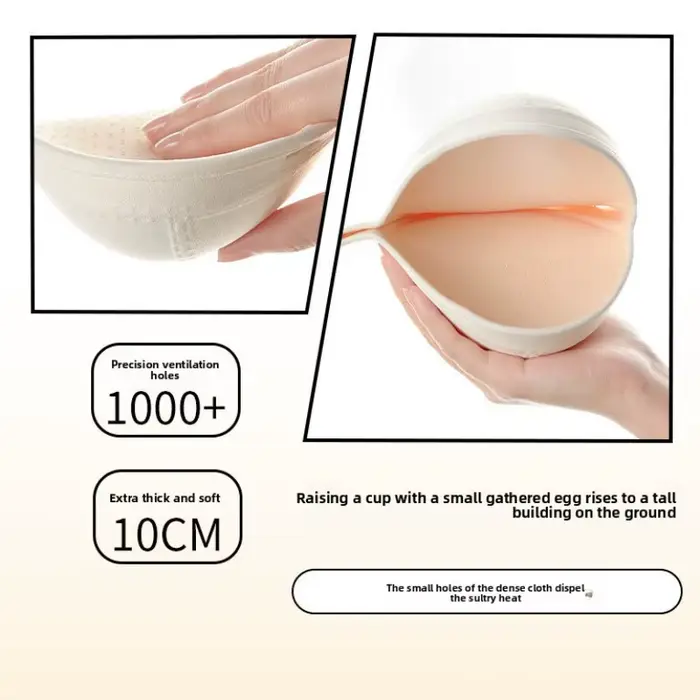 Push Up podprsenka bez ramienok 10CM