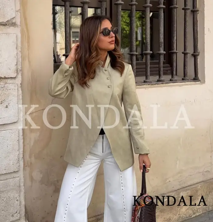 Štýlový a luxusný blazer KONDALA pre ženy – Nový trend jar 2026 – Ležérny