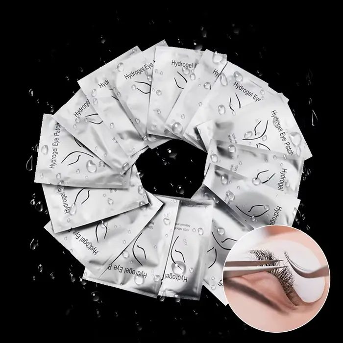 20/50/100 ks očné náplasti na predlžovanie rias Podložky pod oči Make-up