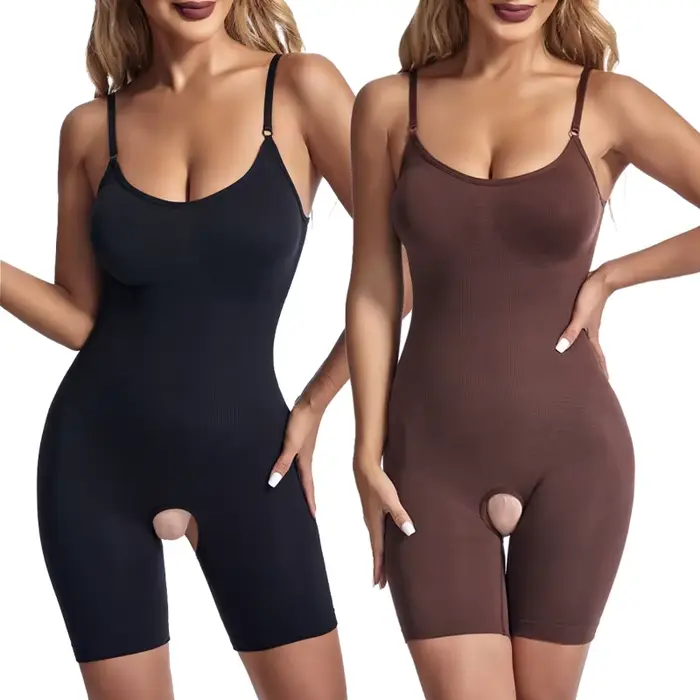 Bezšvíkové chudnutie outfit pre ženy telo celé zadku shapers korzet nylon elastan príležitostné slávnostné
