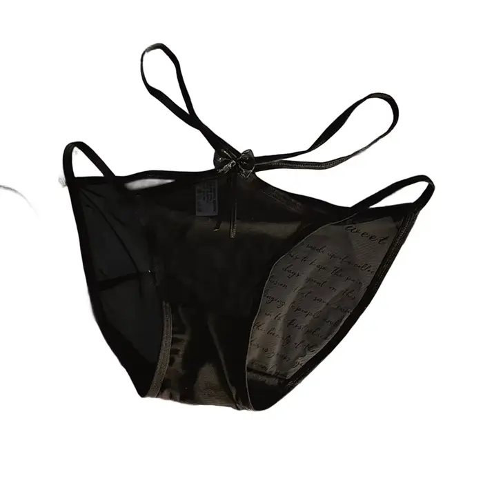 Culottes pour femmes, nouvelle lingerie ultra-fine en maille transparente pour femmes, pantalon tria