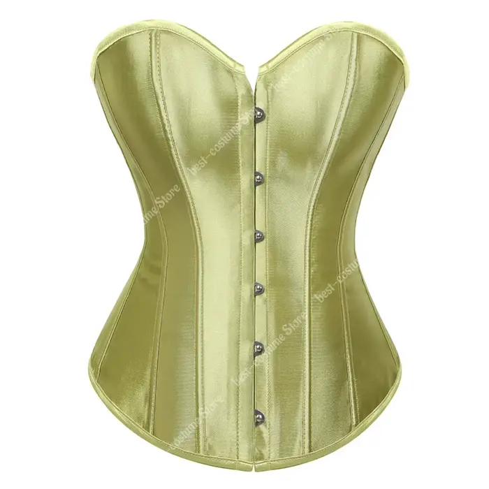 Corset Bustier en Satin Sexy à Lacets pour Femme, Corset Gothique localité