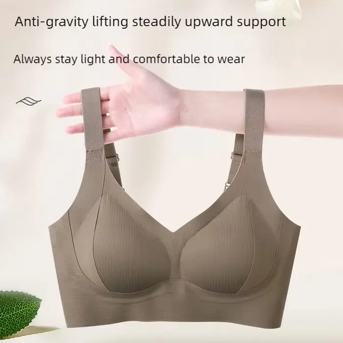 Bezšvová podprsenka pre ženy, krásna chrbát Anti-sagging, pohodlná a priedušná podprsenka, Sexy spodná bielizeň