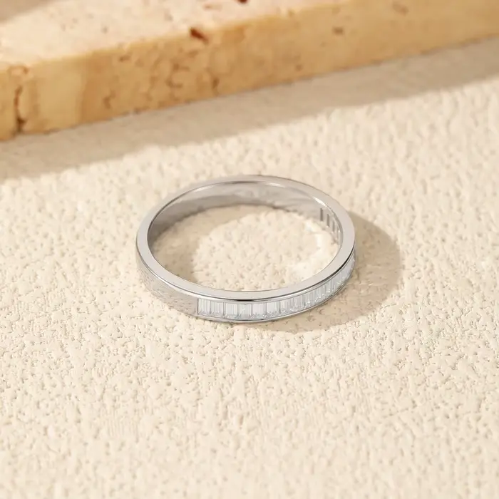 Bague en argent sterling 925 sertie de moissanite D, certifiée CMA, bagues de cocktail pour femmes, occasions spéciales et soirées élégantes