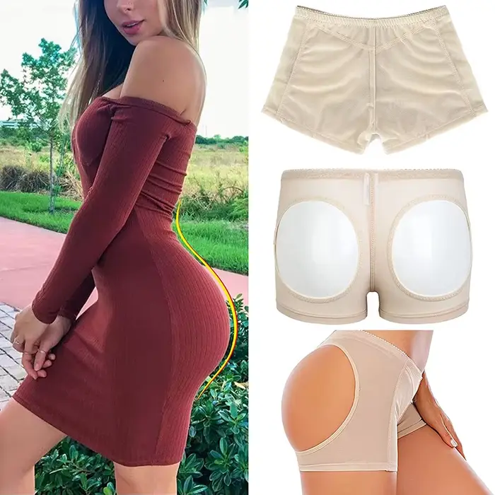 Femmes Sexy bout à bout culotte hanche rehausseur corps Shaper Sexy cul Push Up culotte ventre contrôle sous-vêtements ouvert hanche slips