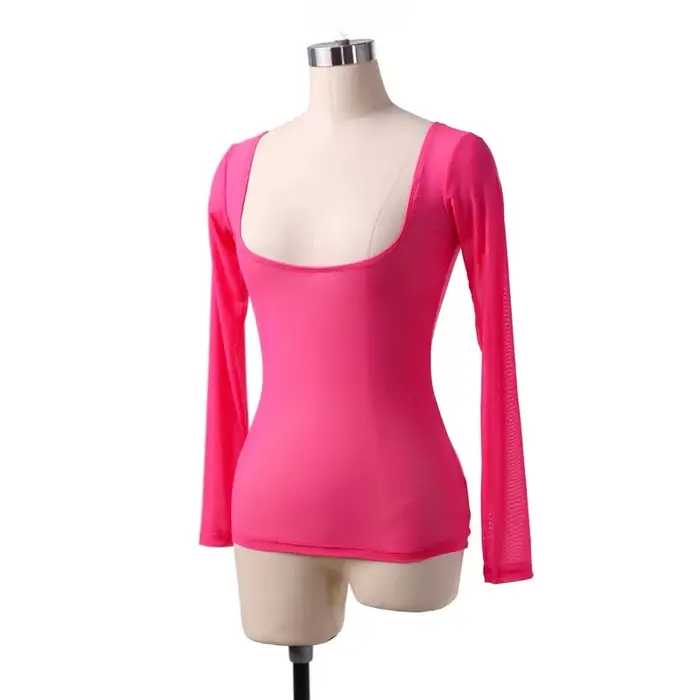 Brušný tanec body pre ženy, sexy trikot, otvorená busta, priehľadná sieťovina, pletená pre slobodu pohybu, špeciálna príležitosť