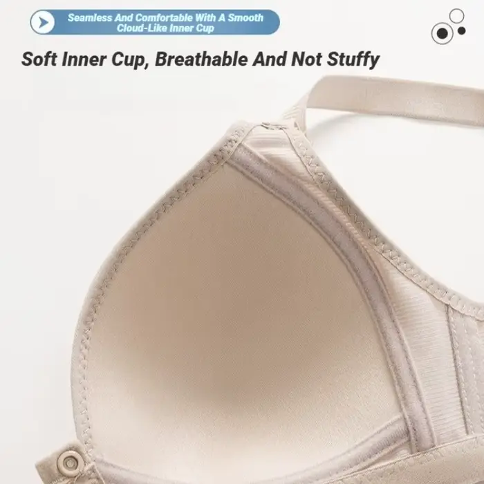 Push-Up Sexy Femmes Polyester Taille L XL 2XL 3XL Fermeture Avant Elégant Occasions Spéciales