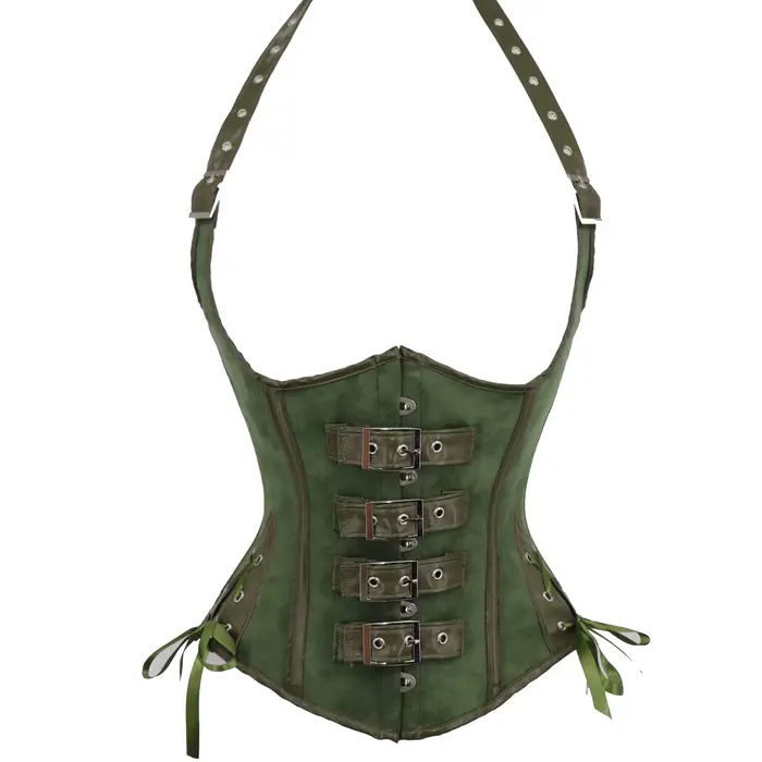 Sexy červený gotický korzet pre ženy špeciálne príležitosti bez ramienok a korzety gotický polyester elastan syntetická koža